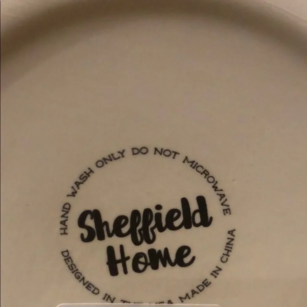 NWT Our Kitchen Utensil White Off Cream Ceramic Inspirational Container Crock
